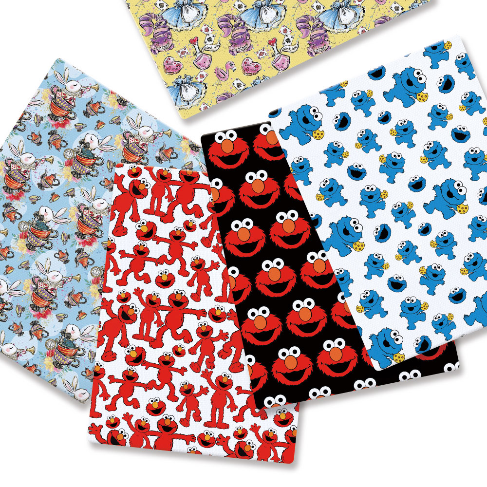 Home Textiles Brands - BEAST KINGOM co-branded cartoon 140x50CM fabric
