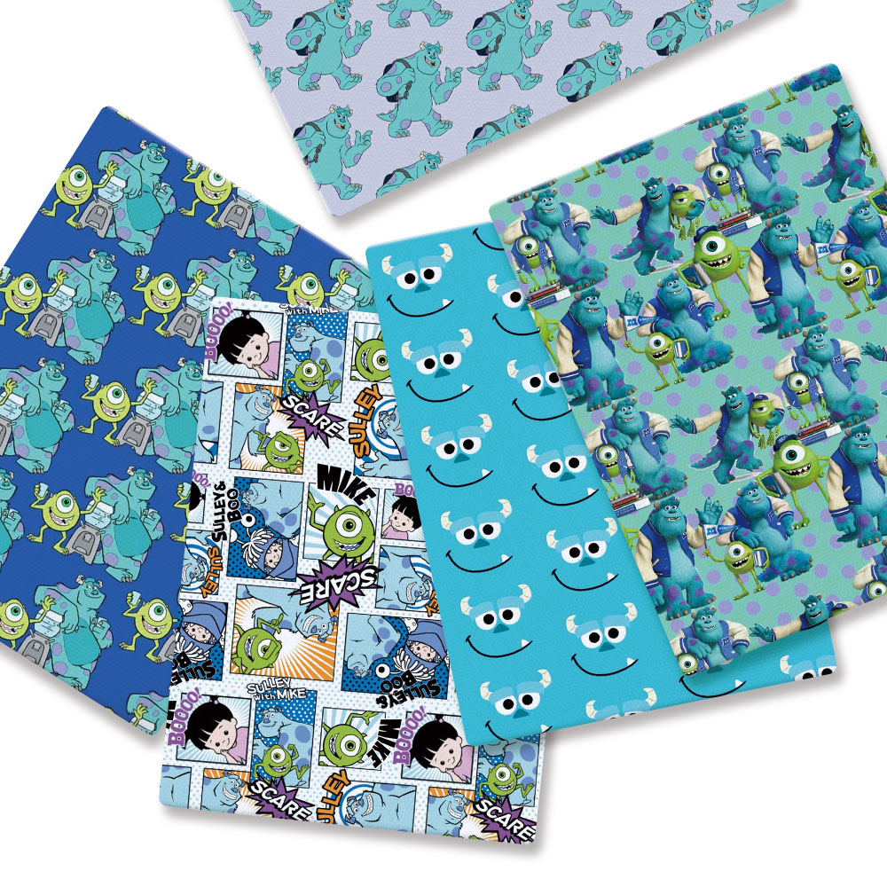 Home Textiles Brands - BEAST KINGOM co-branded cartoon 140x50CM fabric