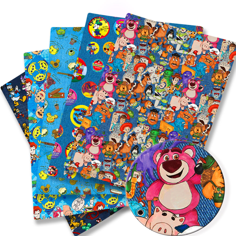Home Textiles Brands - BEAST KINGOM co-branded cartoon 140x50CM fabric