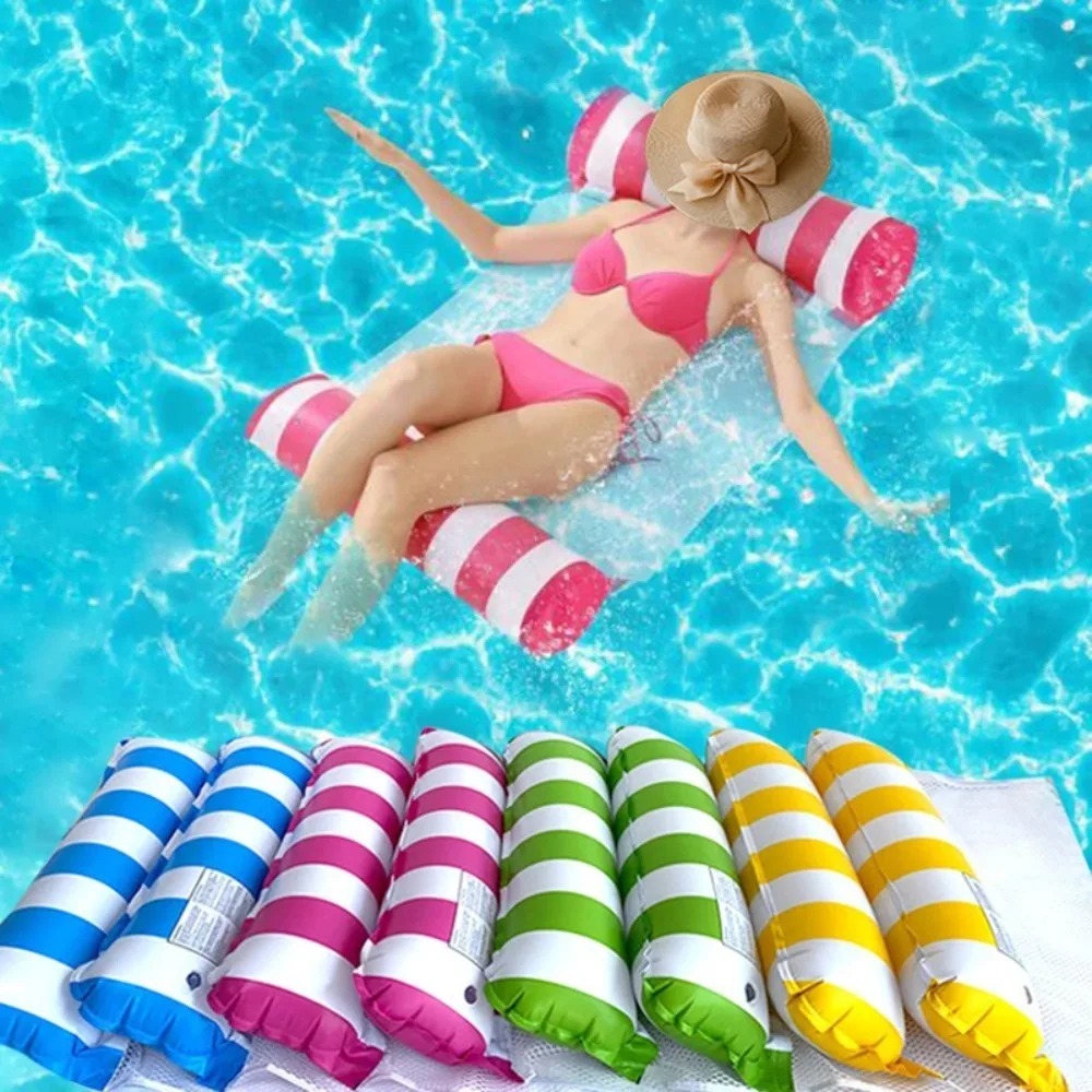 Fitted Sheet Deep - 1pc Inflatable Foldable Floating Row Swimming