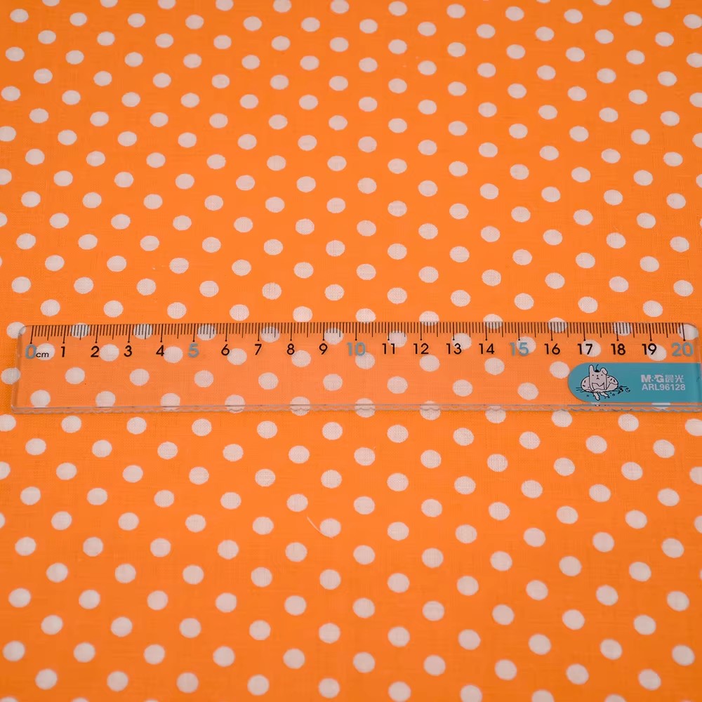 50X150CM White Orange Polka Do - Home Textiles And Decor review and price