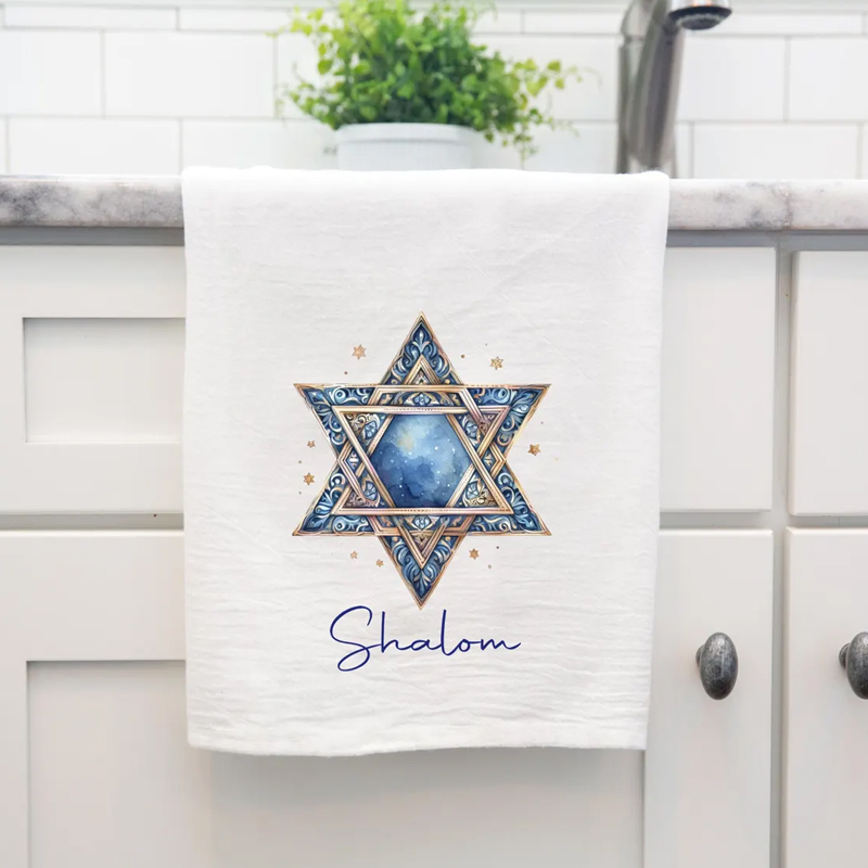 Hanukkah Kitchen Towel: Star o - Home Textiles Towel review and price