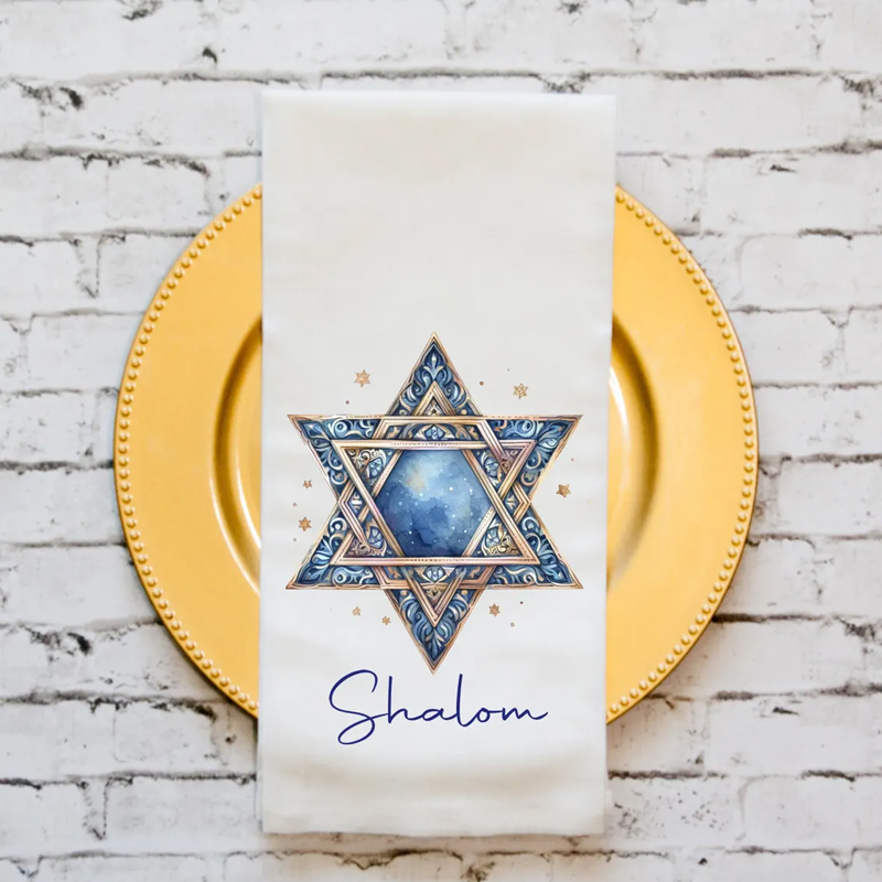 Hanukkah Kitchen Towel: Star o - Home Textiles Towel review and price