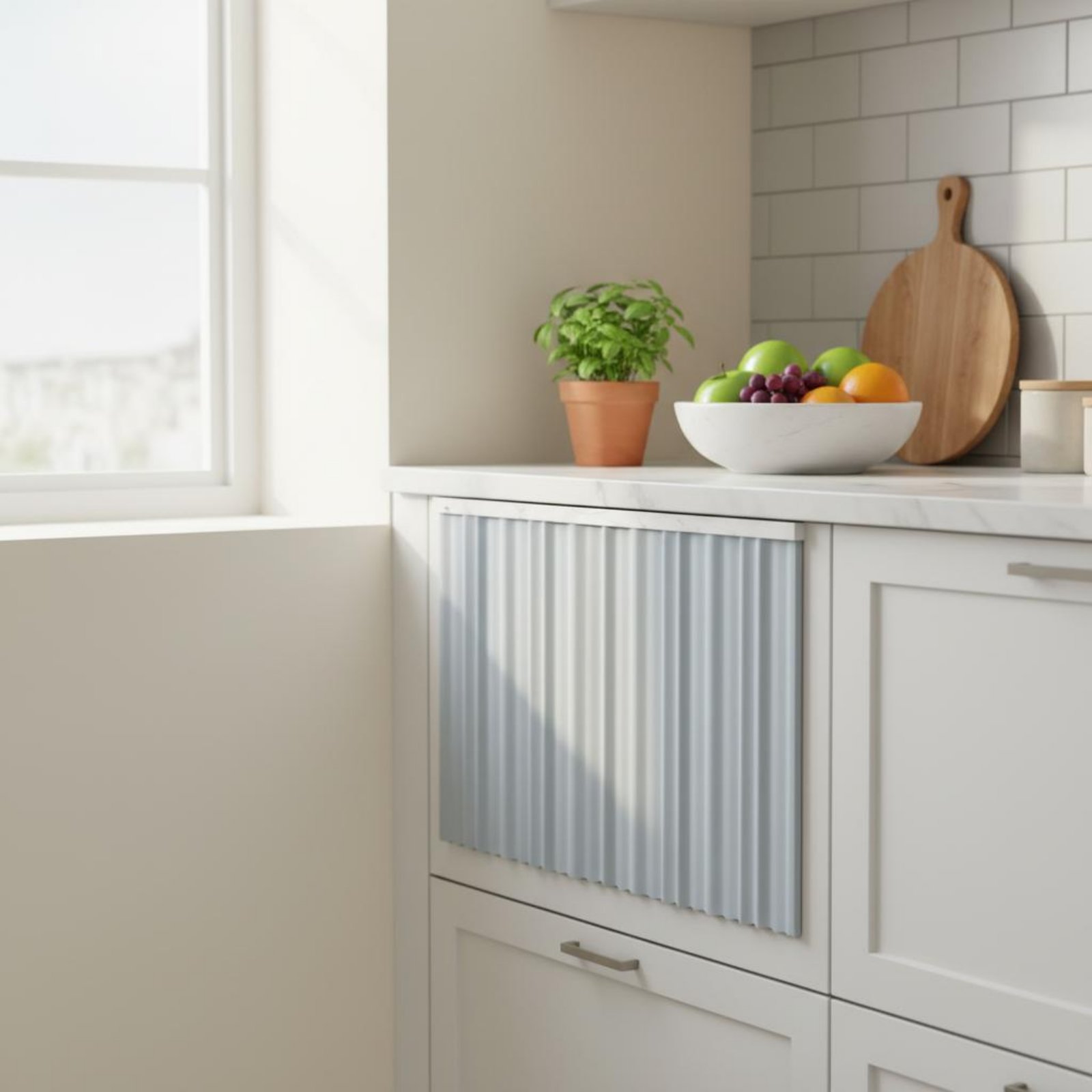 Hook and Loop Cabinet Curtain  - Home Textiles Designer review and price