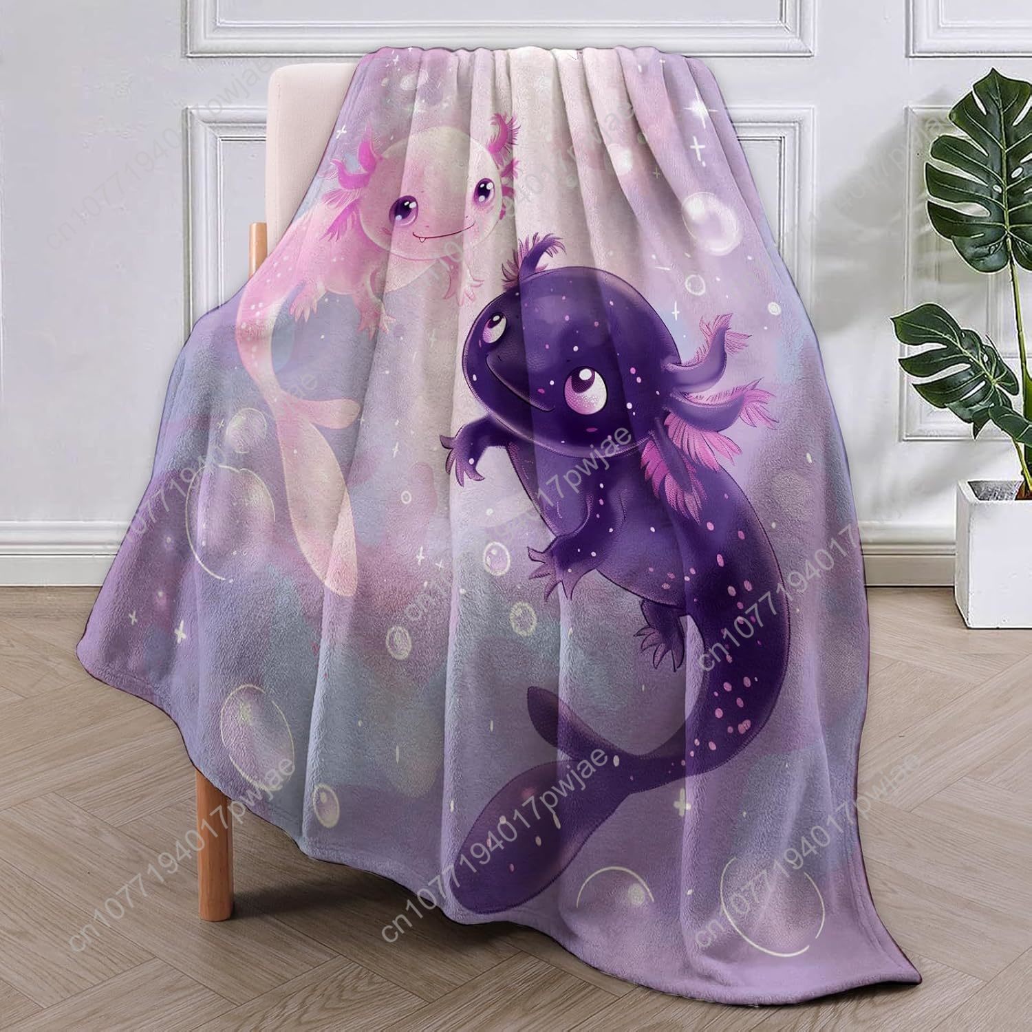 Axolotl Blanket Cute Axolotls  - Home Textiles Blanket review and price