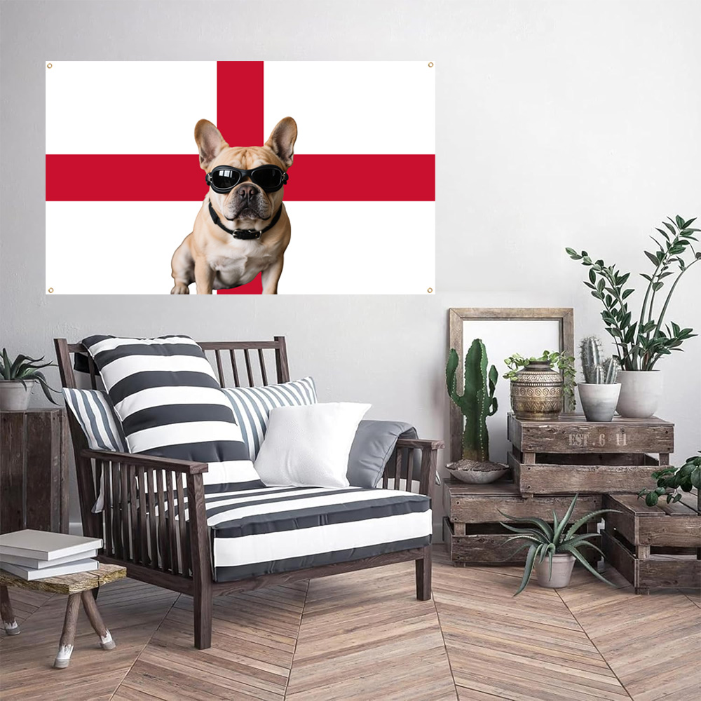 1pc 2D FLAT Personalize Englan - Home Textiles And Decor review and price