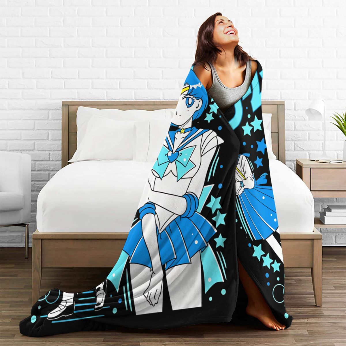 Sailors Moons Ami Mizuno Fleec - Home Textiles Blanket review and price