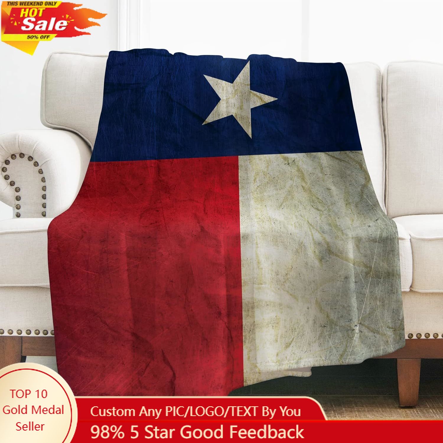 Levens Texas Flag Throw Blanke - Home Textiles Blanket review and price