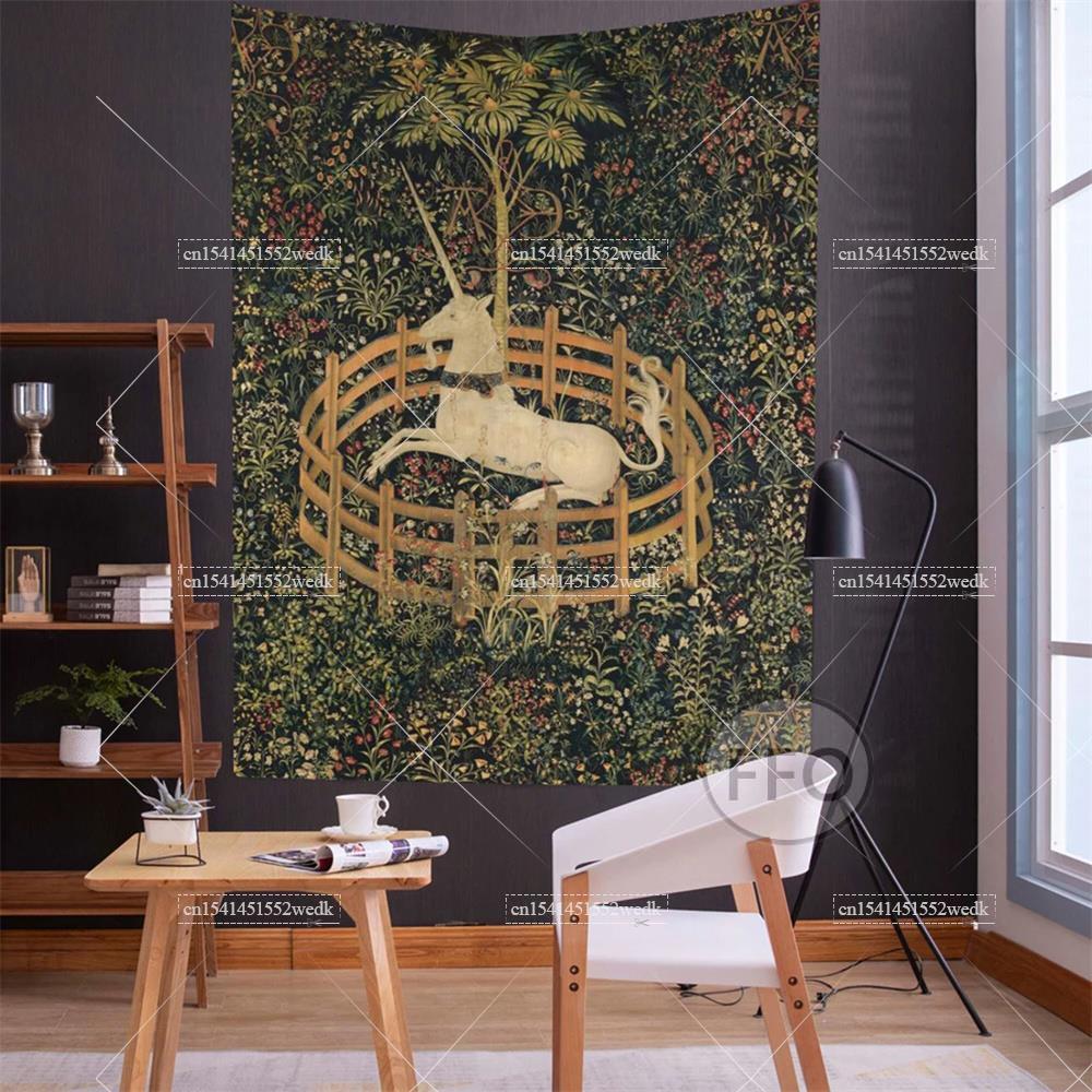 The Unicorn In Captivity Wall  - Home Textiles Towel review and price
