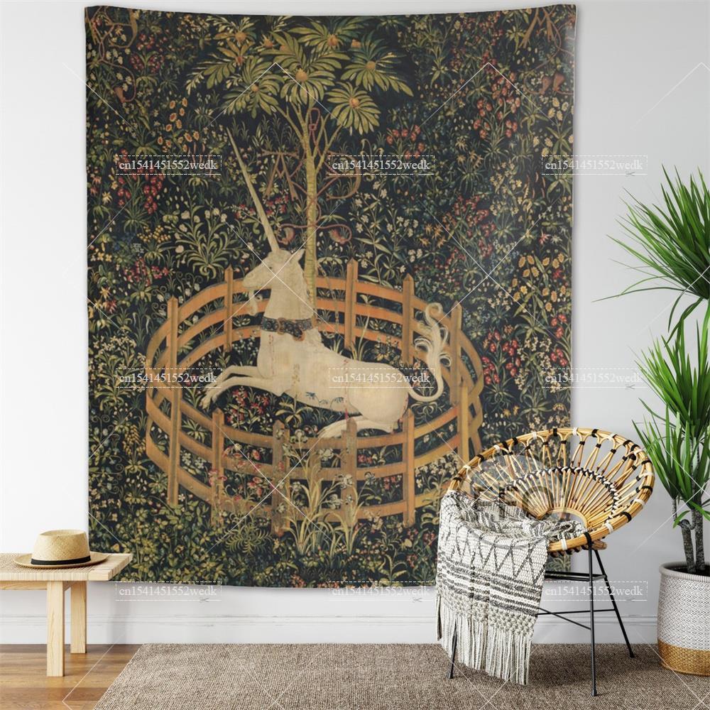 The Unicorn In Captivity Wall  - Home Textiles Towel review and price