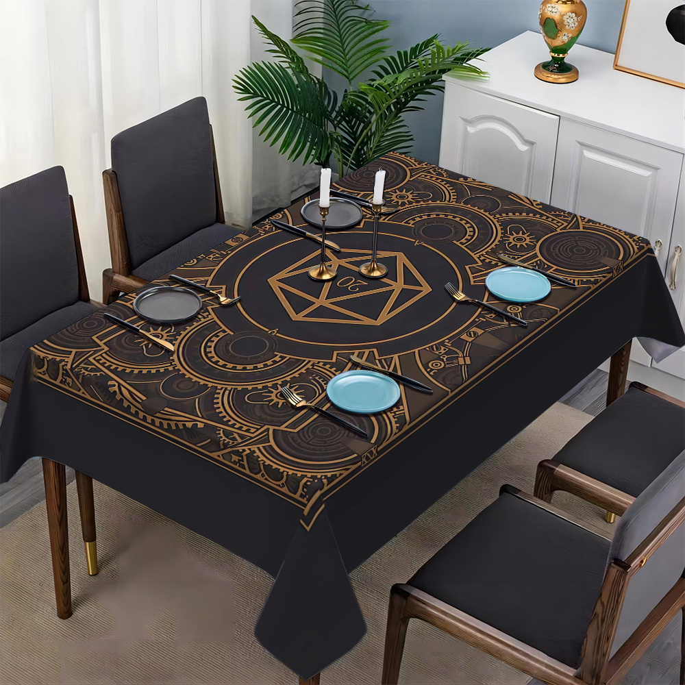 Steampunk Black Golden Gear Pa - Home Textiles And Decor review and price