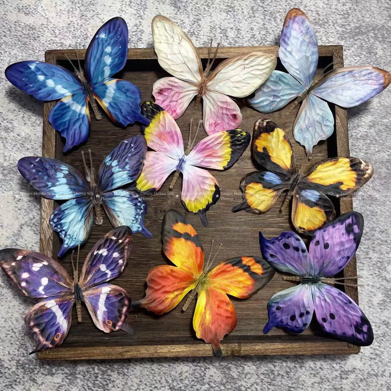 9Pcs Large Bionic Butterfly Ar - Home Textiles Designer review and price