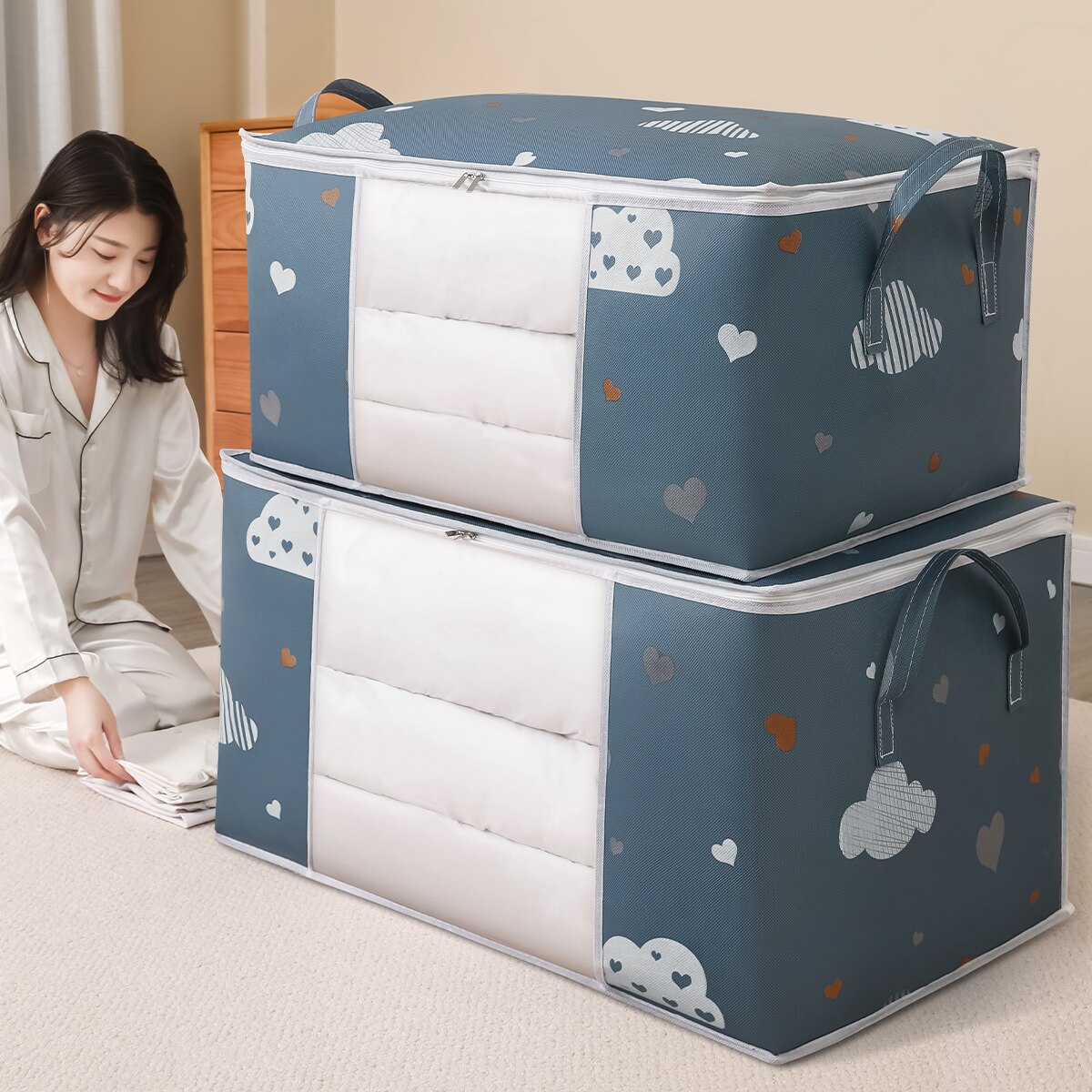 Large Capacity Clothes Storage - Home Textiles Blanket review and price