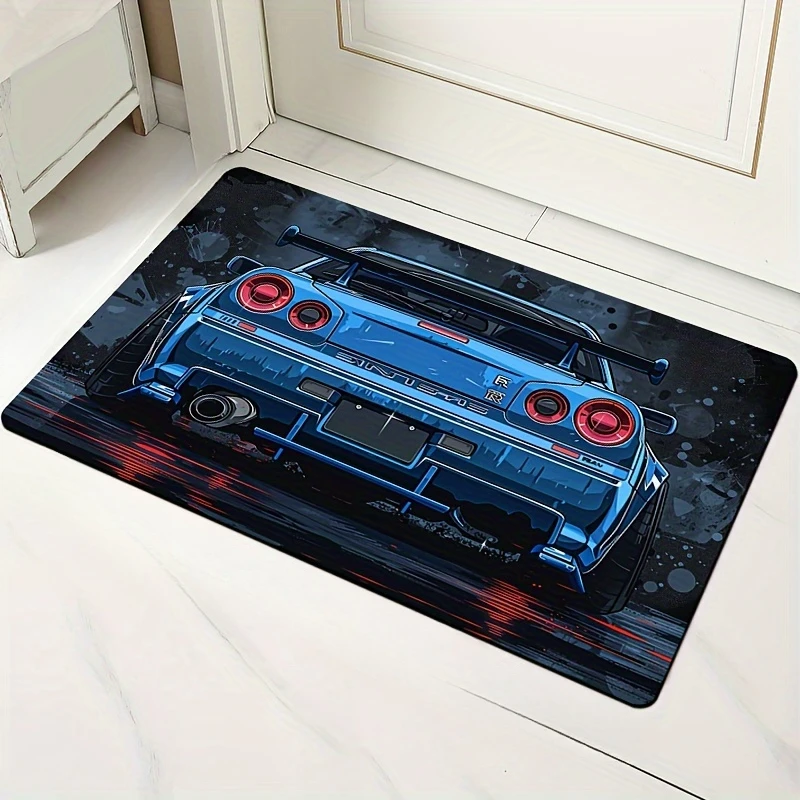 Cool Sports Car Design Doormat - Home Textiles Designer review and price
