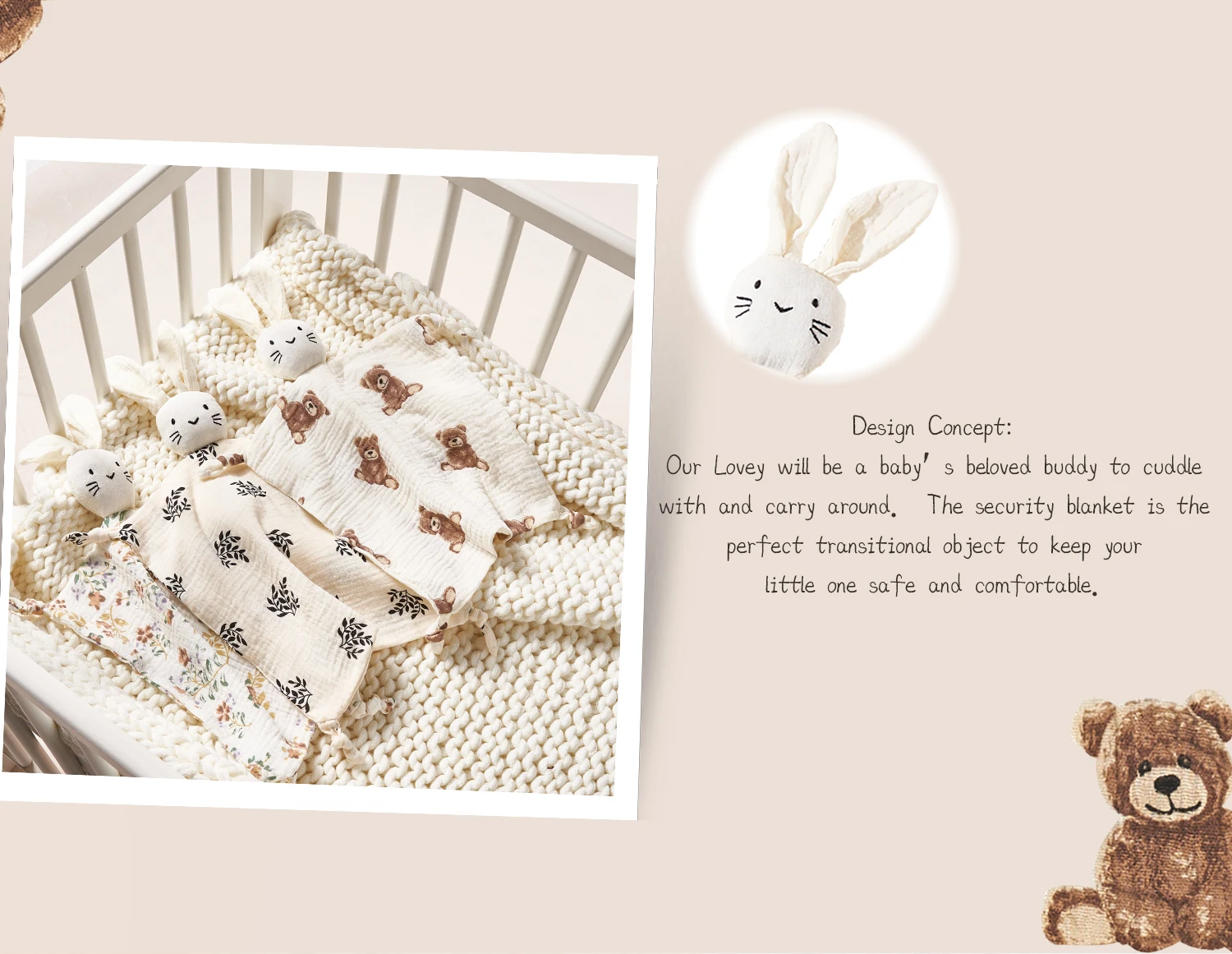 Baby Soothing Towel: Soft Rabb - Home Textiles Blanket review and price