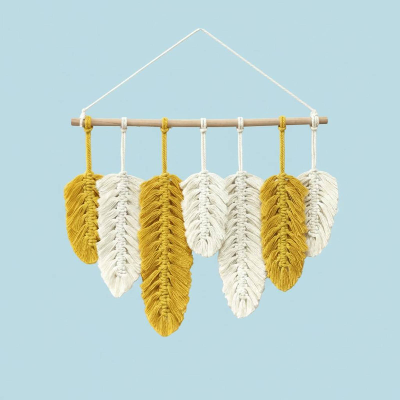 Macrame Feather Wall Hanging H - Home Textiles And Decor review and price
