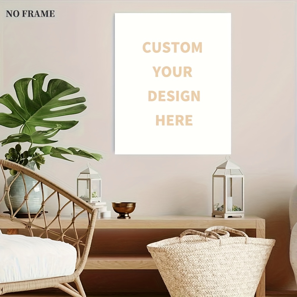 Custom Canvas Print with Your  - Home Textiles And Decor review and price