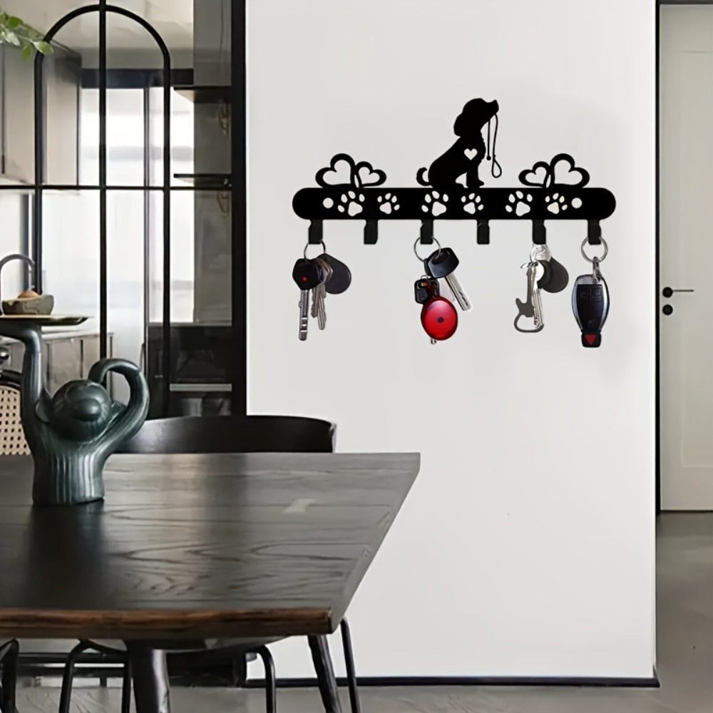 CIFBUY Dog Metal Wall Hook Key - Home Textiles Towel review and price