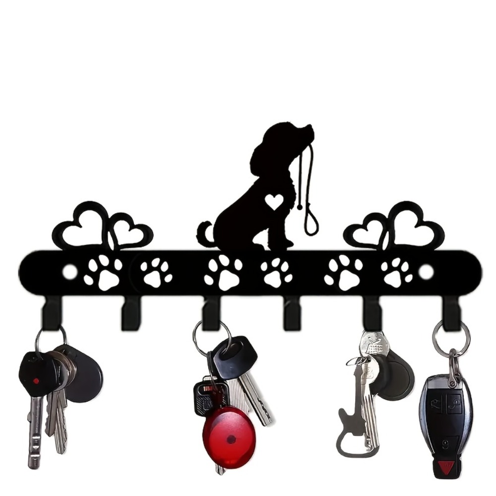 CIFBUY Dog Metal Wall Hook Key - Home Textiles Towel review and price